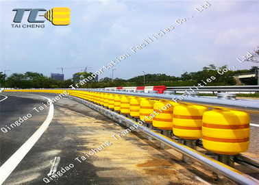 Anti Corrosion EVA Roller Barrier Fence Roadside Guardrail For Tuner Way