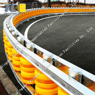 Good price O pó galvanizado elástico de EVA Rotating Rolling Guard Barrier revestiu on-line