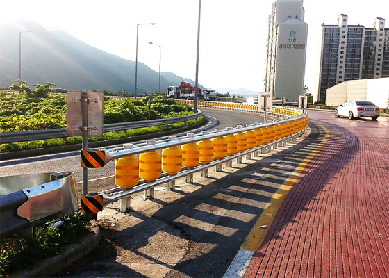 comprar EVA Material Rodoviário Protector Segurança do Tráfego Barril Rotativo Barreira online manufacture