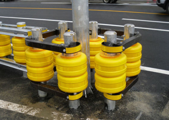 comprar Barreira de Rodovia de 10 Anos de Vida Útil, Galvanizada a Quente, Aço Laminado a Frio, Barreira de Segurança Rodoviária Durável, Proporcionando Proteção contra Impacto de Veículos online manufacture