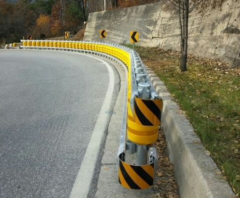 Good price 10 anos de vida útil HDG Highway Roller Barrier para construção rodoviária on-line