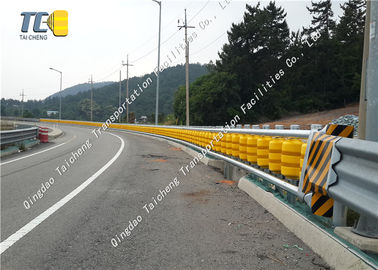 comprar Corrosão do amarelo do corrimão do rolamento da barreira do rolo de estrada da estrada da segurança anti online manufacture
