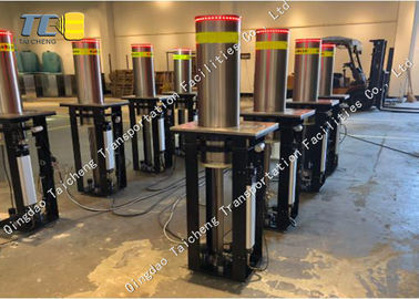 comprar Superfície revestida dos postes de amarração do parque de estacionamento dos postes de amarração da tira pó retrátil hidráulico online manufacture