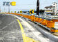 Yellow Highway Safety Rolling Barrier Anti Ultraviolet Aging Production Level 4
