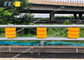Galvanized Rail Safety Roller Barrier System Pu Rollers Yellow Rustproof