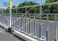 Hot Dip Galvanized Roadside Fence Steel Pipe Concrete For Road Traffic Safety