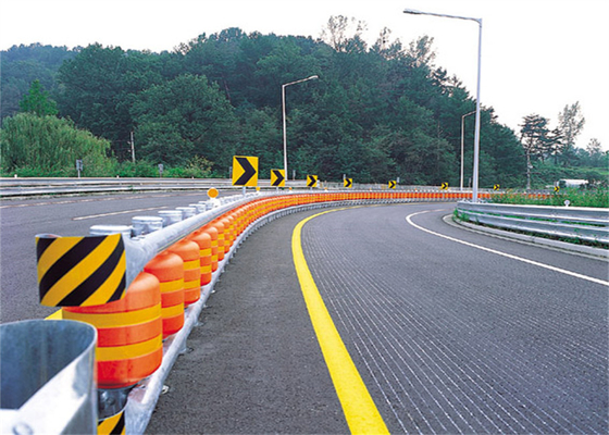 Good price EVA Rodoviário Roller Tipo Anti-Collision Guardrail Tunnel Rolling Guardrail Barrier on-line
