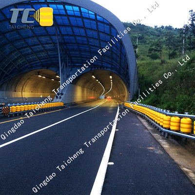 Segurança do tráfego rodoviário Velocidade Barreira de colisão de rolamento para corrimões