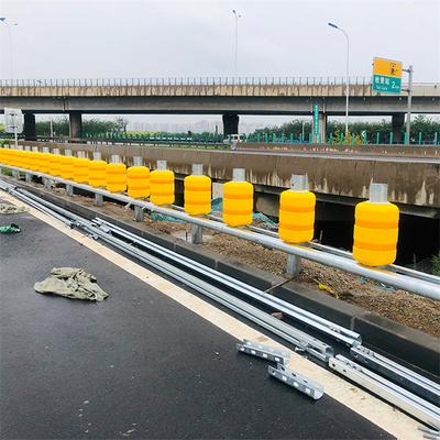 Barreira de dobra do rolo da estrada do metal 2 feitos sob encomenda da cor para a segurança rodoviária