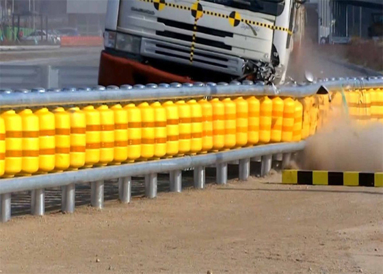 Barreira do rolo de estrada do corrimão do impacto de EVA Rolling Guardrail Roller Anti