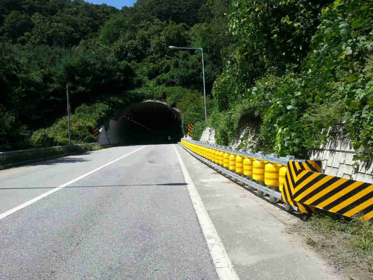 Barreira de proteção anti-colisão giratória Rodoviária Barreira de proteção rolante