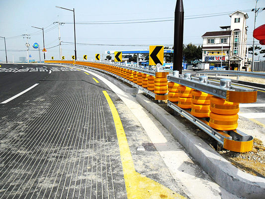 Bom preço Guarda-corpo de rolo de 245-350 mm para barreiras de rolo, solução de segurança para túneis para proteção rodoviária e controle de tráfego on-line