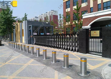 Poste de amarração de aço inoxidável do parque de estacionamento do sistema hidráulico impermeável
