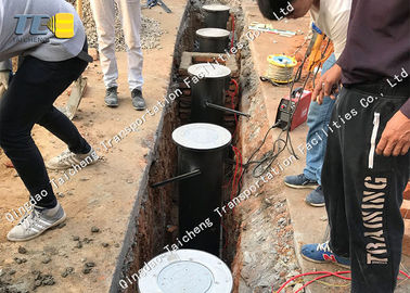 Good price Os postes de amarração pneumáticos exteriores lustraram o equipamento de segurança rodoviária de aço inoxidável on-line